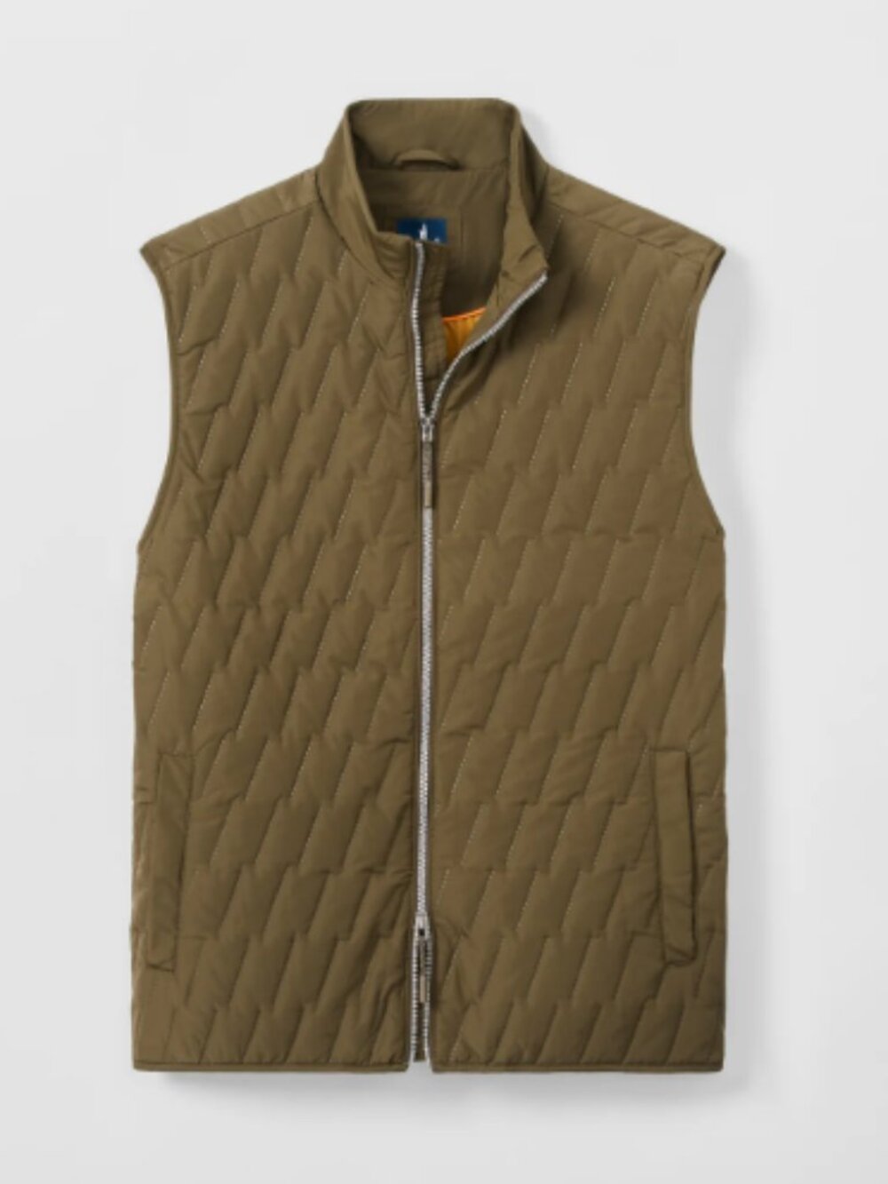 Johnnie-O Belfry Lightweight Quilted Puffer Vest Mangrove Mens XL
